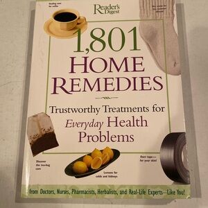 “1,801 Home Remedies,” oversized stiff paperback